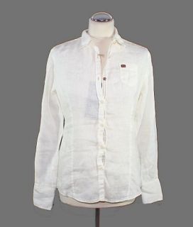 Napapijri Damen Bluse Shirt Blusenshirt Giara H01 weiß Gr. L