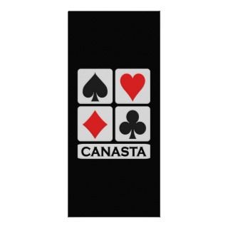Canasta rack card