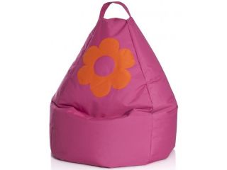 Sitzsack Kinder Beanbag XL Sitzkissen Magma Daisy Pink 110x70