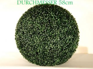 Buchskugel Kunstpflanze Buchsbaumkugel Buchsbaum Buxus Deko 22cm,27cm