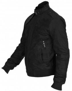 SOLID Leder Winter Jacke schwarz Gr.M *NEU&OVP*