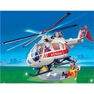 PLAYMOBIL® 4222   Notarzthelikopter: Spielzeug