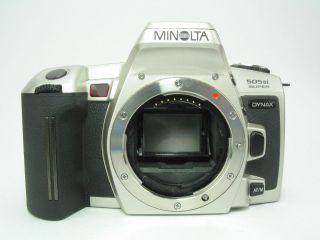 Minolta Dynax 505si Super, Minolta AF Zoom 28 80 mm, Fototasche