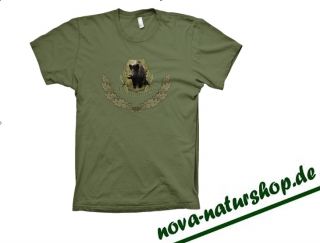 Polo T Shirt Wildlife, Motiv Schwarzwild, Jagd