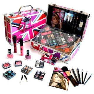 Kosmetik Make up Teenager Schminkkoffer 30 teilige Trendfarben Set