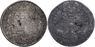 C407 HANAU MÜNZENBERG Taler 1623 mit Titel Ferdinands II.