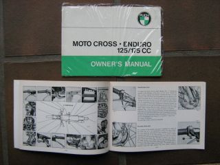 Puch GS 125 175 Enduro Betriebsanleitung Moto Cross Geländesport 70er