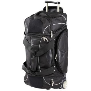 Dermata Rollen Reisetasche Tasche Trolley 67 cm schwarz