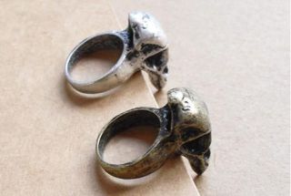 AG4627 New Fashion Jewelry womens bird skull Rings,gold rings size 4