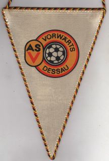 Wimpel ASV VORWÄRTS DESSAU / DDR   2.Liga 70ziger