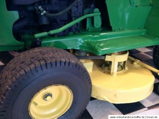 Hako Aufsitzmäher Traktor Rasenmäher neu lackiert in John Deere
