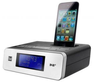 Dual DAB CR 22 DAB/DAB+/UKW Radiowecker mit iPod/iPhone Docking