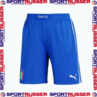 Puma Italien Home & Away EM 2012 Kinder Shorts blue/whi