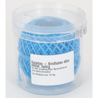 Spleitex Bindfaden 1 Stück Länge 40m Farbe blau Packschnur in der