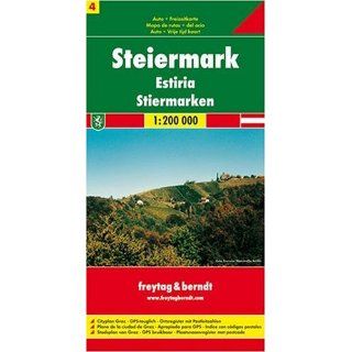 Freytag Berndt Autokarten, Blatt 4, Steiermark   Maßstab 1200 000