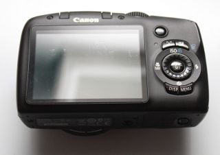 Canon PowerShot SX120 IS 12.1 MP Digitalkamera Schwarz