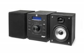 Dual DAB 501 Micro System mit DAB+/UKW Radio, CD Spieler und AUX IN