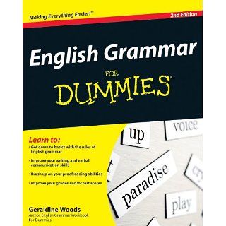 English Grammar For Dummies eBook Geraldine Woods Kindle