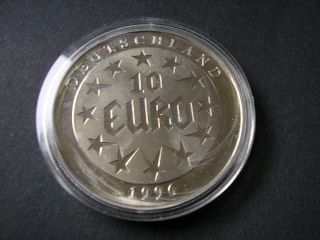 GEDENKMÜNZE EUROPA*DEUTSCHLAND 1996*10 EURO*STIER*