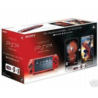 PlayStation Portable   PSP Konsole Slim&Lite Limited Edition Spiderman