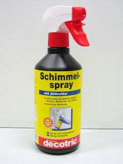 DECOTRIC Schimmel Spray mit Aktivchlor 500 ml (16,98 Euro/L)
