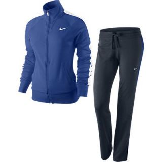Original Nike Jersey Track Warm Up Damen Trainingsanzug Deep Night