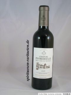 2009er Chateau Peyredoulle Blaye Côtes De Bordeaux 37,5cl