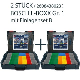  BOSCH L BOXX Groesse 1 SORTIMO Groesse 102 SET LBOX inkl Boxenset B