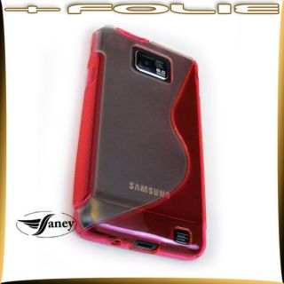 Samsung i9100 Galaxy S2/Tasche/Cover/Case/Akku/Deckel/Schutz/Folie