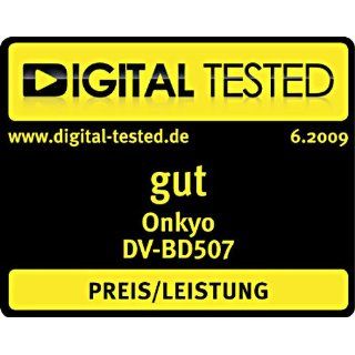 Onkyo DV BD 507 Blu Ray Player silber Elektronik