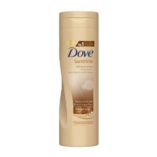 Dove Sunshine Body Lotion   Normale bis dunklere Hauttypen, 2er Pack
