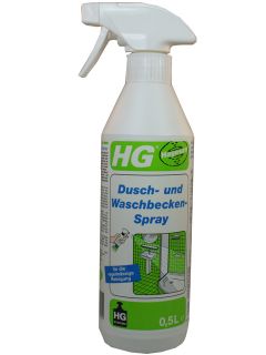 HG Dusch  und Waschbecken Spray 500ml (5,98 EUR/L) Bad WC Kalk Fliesen