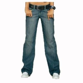 Damen Jeans, Weites Bein, von AJC Girls, KK 771170, Baumwolle 
