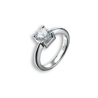 Damen Ring mit Zirkonia weiß Gr.59 JPRG90053A590 Schmuck