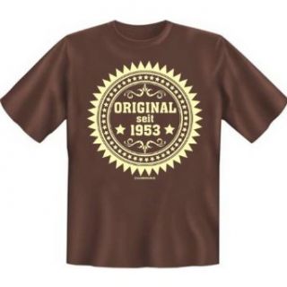 Lustiges Shirt zum 60.Geburtstag Original seit 1953 6872 (T Shirt