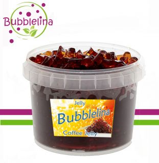 250g Coffee Jelly TEE Bubble Tea Popping Boba Cocktail Topping (14E