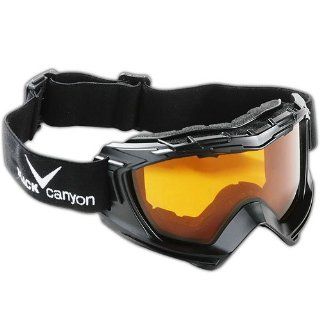Black Canyon Herren Skibrille, schwarz matt, BC1041 Sport