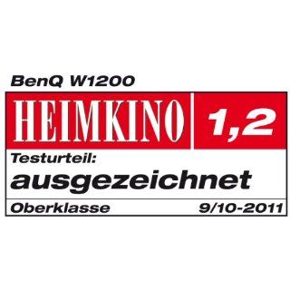 BenQ W1200 DLP Projektor (Full HD, 1920 x 1080 Pixel, Kontrast 5000:1