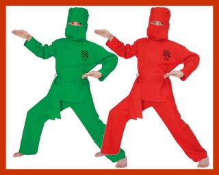 Ninja Kinder Karneval Fasching Kostüm 116 164