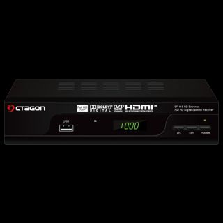 Octagon SF 118 Full HD Entrance Sat USB Receiver inkl. HDMI Kabel