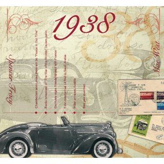 75. Geburtstag Geschenke   1938 Chart Hits CD und 1938
