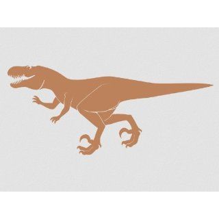 Wandbild Wandsticker Dinosaurier Velociraptor Motiv 3 20cm 