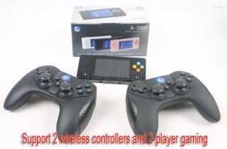 Dingoo A380 Handheld System+2 Wireless Controller A320+