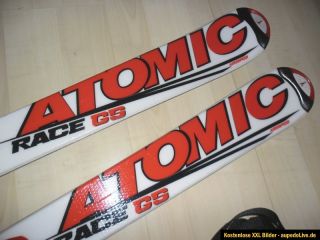 ATOMIC RACE 12 GS Carving Rennski 137 cm + NEOX Bindung + Stöcke