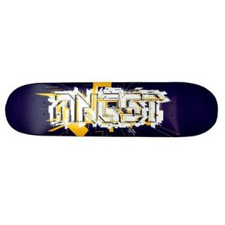 Angst Scratch Skateboard Deck 7.75 Sport & Freizeit