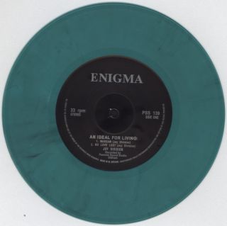 Joy Division   An Ideal For Living (Ltd Edition 7 Green Vinyl