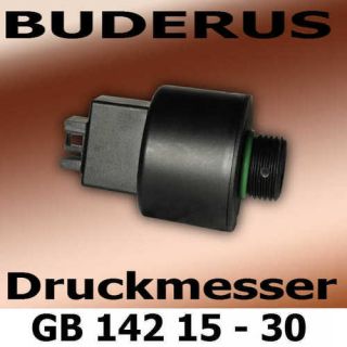 Buderus Ersatzteil Druckmesser HUB GB 142 15   30 KW