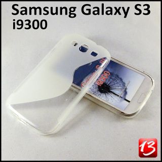 Samsung Galaxy S3 i9300 hülle case transparent sline silikon neu tpu