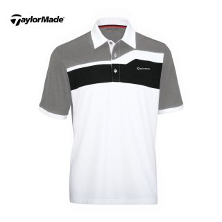 Herren Golf Polohemd (Ashworth) Z11346 2012 TaylorMade Blockstreifen