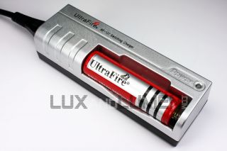 UltraFire WF 137 Ladegerät mit 18650 Akku 3000 mAh BRC
